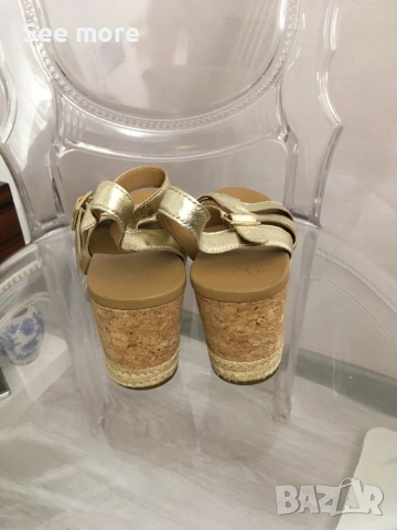 UGG сандали в златисто 39, снимка 6 - Сандали - 54990729