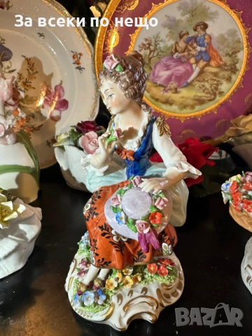 Внимание уникална красота, рядко красива немска продукция Код P2204, снимка 3 - Декорация за дома - 54198501