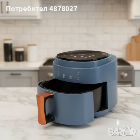 Дигитален въздушен фритюрник Cheffinger Led Air Fryer 1400W - 8L