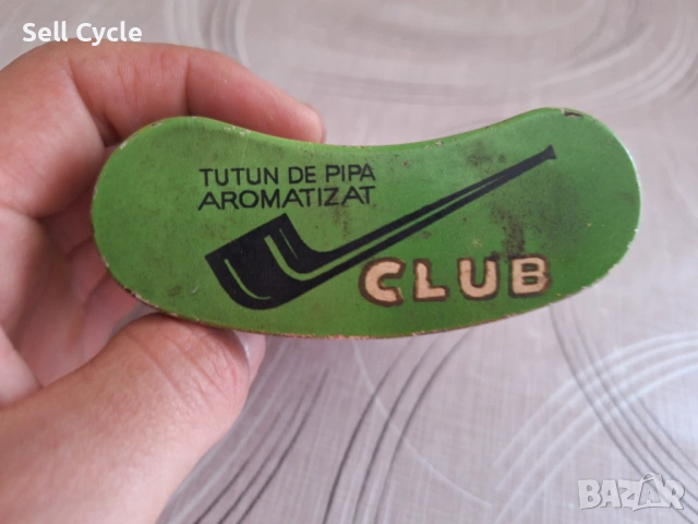✅МЕТАЛНА КУТИЯ ОТ ТЮТЮН - CLUB❗, снимка 5 - Антикварни и старинни предмети - 54633555