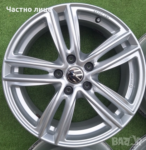 Продавам 4бр 17-ки джанти за Фолксваген Пасат, Тигуан, Голф, Туран Ти-рок , снимка 4 - Гуми и джанти - 55234034