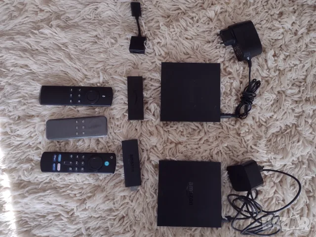 Разчистване 4 броя Amazon TV BOX