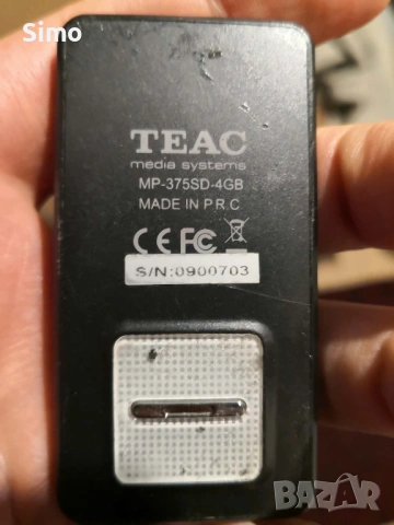 Плеър Teac 4gb, снимка 2 - MP3 и MP4 плеъри - 54165458