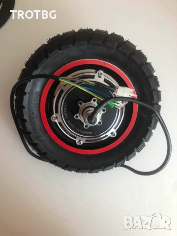 Електромотор 48V 800W с плътна гума за KuGoo M4 / M4 Pro