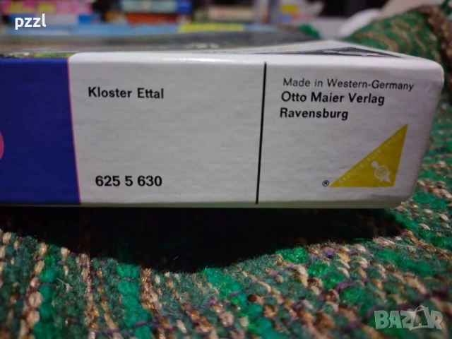 Пъзел "Kloster Ettel” Ravensburger 1970г. 1500 части , снимка 3 - Пъзели - 54528649
