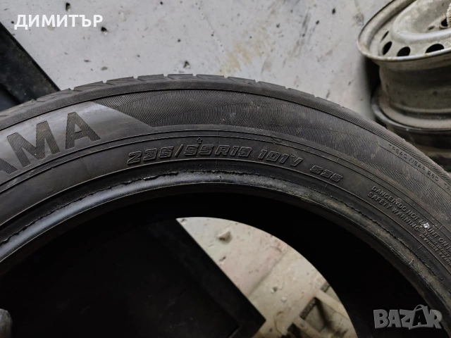 2бр.летни гуми YOKOHAMA 235 55 19 DOT21 цена за брой, снимка 5 - Гуми и джанти - 53976410
