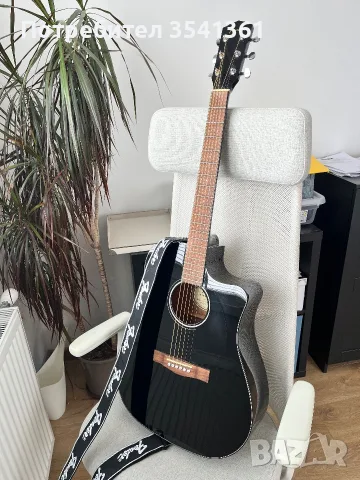 Електро-акустична китара Fender CD-60SCE