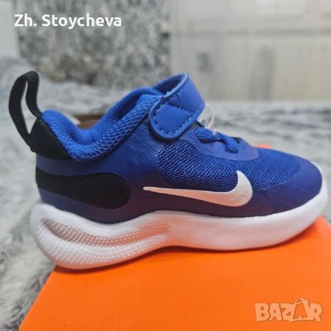 Оригинални бебешки маратонки NIKE REVOLUTION 7, снимка 3 - Бебешки обувки - 54392017