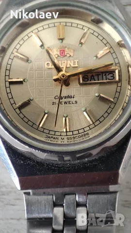 Дамски часовник Orient 21 jewels автоматик оригинал -много запазен