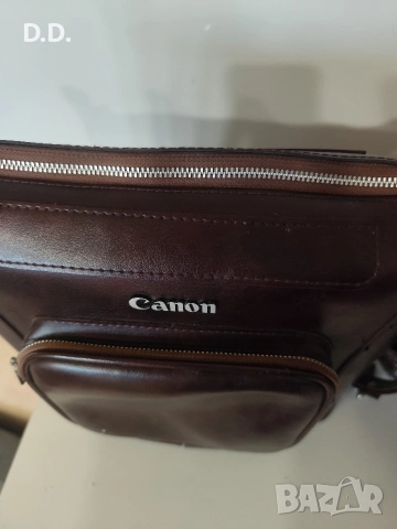 Кожена чанта Canon, снимка 3 - Чанти, стативи, аксесоари - 53980216