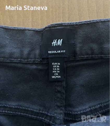 Къси мъжки сивкави панталони H&M, 36 размер , снимка 2 - Къси панталони - 55644848