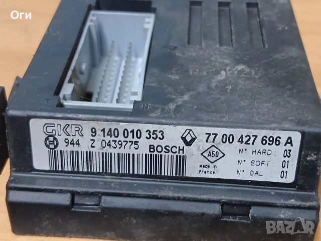 Модул управление на климатика за Рено Меган 77 00 427 696 A / 9 140 010 353, снимка 2 - Части - 54553501
