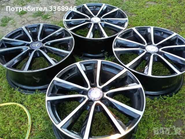 Джанти Mercedes 17" 5x112, снимка 6 - Гуми и джанти - 54601109