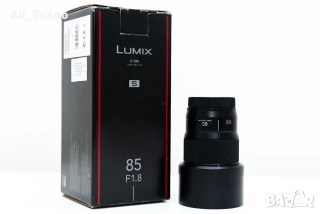 Обектив Panasonic Lumix S 85mm f/1.8 - Буквално НОВ