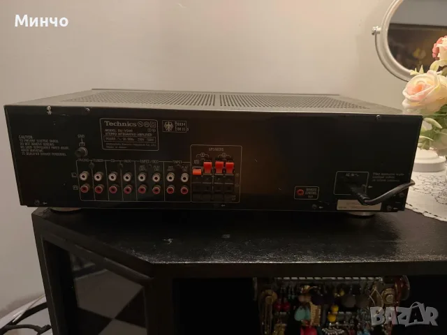 Усилвател Technics SU-V500, снимка 8 - Ресийвъри, усилватели, смесителни пултове - 55647398