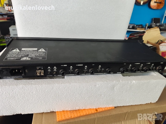 Audio Logic X34 (JBL M553) Professional Active Crossover (Made in USA) кросоувър процесор, снимка 5 - Ресийвъри, усилватели, смесителни пултове - 55143268