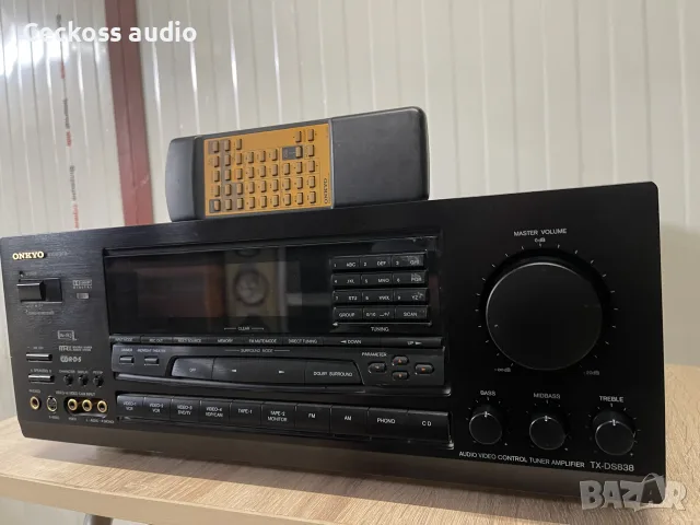 Onkyo Integra TX-DS838 AV ресивър – 165 € с дистанционно, снимка 3 - Ресийвъри, усилватели, смесителни пултове - 55499727