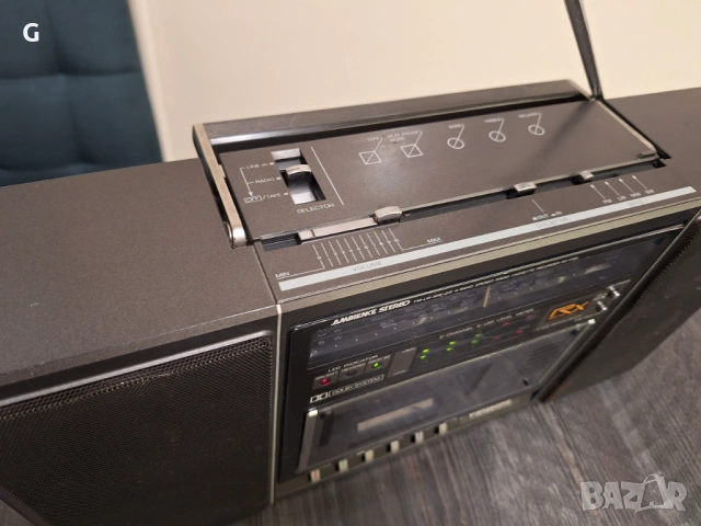 Panasonic RX-F32LE, стерео радиокасетофон - силен и добър звук, 20W+, снимка 7 - Радиокасетофони, транзистори - 54394165