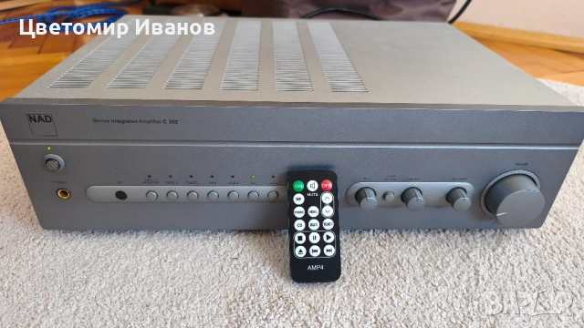 Усилвател NAD C352 с дистанционно