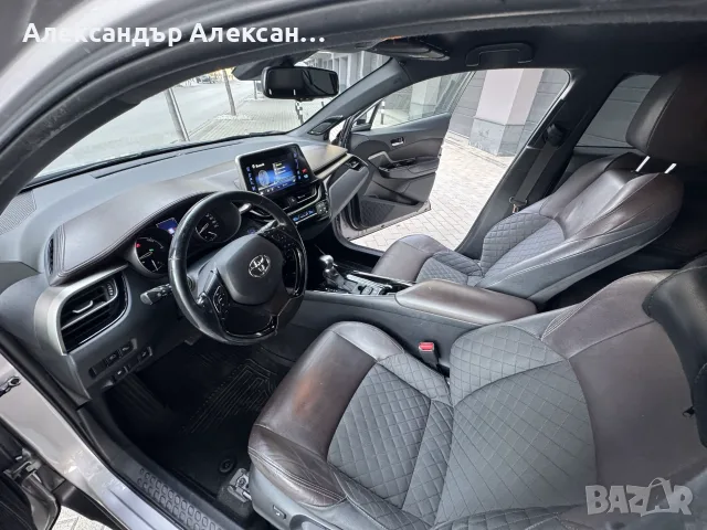 Toyota C-HR 1.8 Hybrid| 1-ви собственик| Купена в БГ| Пълна История, снимка 8 - Автомобили и джипове - 55659063