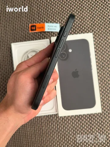 КАТО НОВ❗️ iPhone 16 ❗️Лизинг от 20€/мес ❗️Black 128GB  черен, снимка 5 - Apple iPhone - 55402840