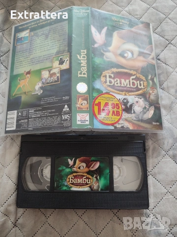 Видеокасета "Бамби" VHS
