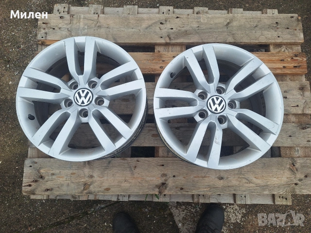 Volkswagen Tiguan 2010-2017 Година 2 Броя Алуминиеви Джанти 16×6,5 OEM