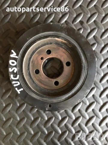 Ремъчна шайба на колянов вал за Hyundai Tucson 2.0 Crdi (2005) D4Ea, снимка 2 - Части - 54425385