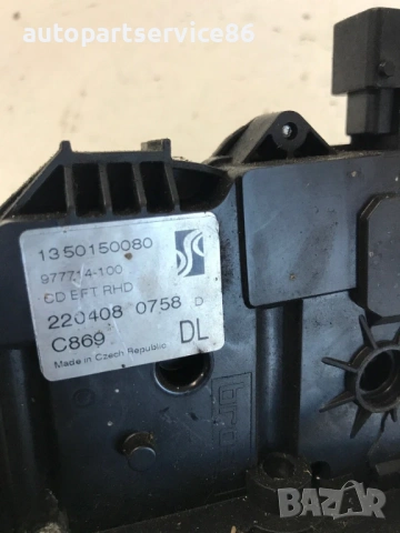 Заключващ механизъм за предна лява врата за Fiat Ducato (2006-2011) 1350150080, снимка 2 - Части - 54485991