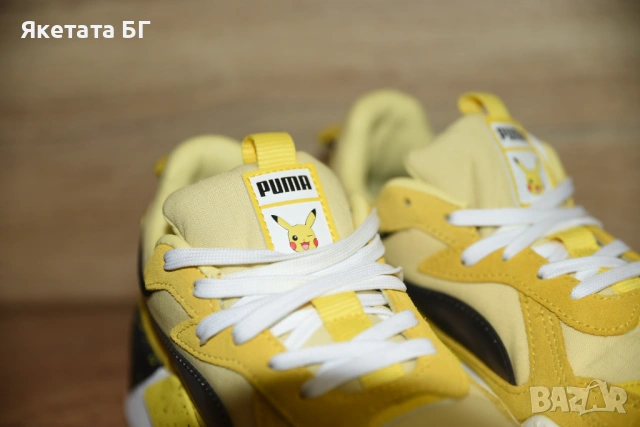 Puma RS-X Pokémon Pikachu оригинални дамски маратонки номер 37,5, снимка 5 - Маратонки - 54379223