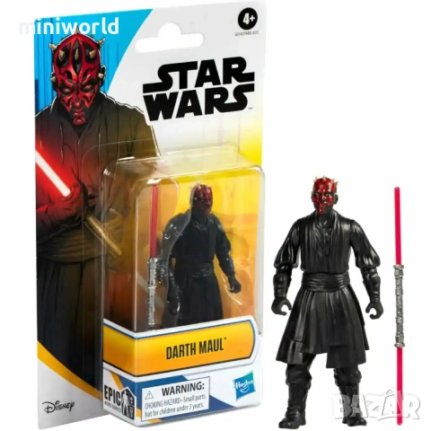 Darth Maul фигурка 10 см. поредицата Star Wars на Hasbro - нова в оригиналната си кутия