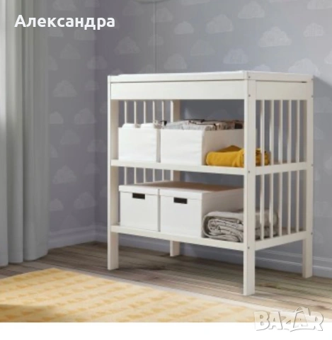 Маса за повиване на бебе (повивалник), снимка 2 - Мебели за детската стая - 54883401
