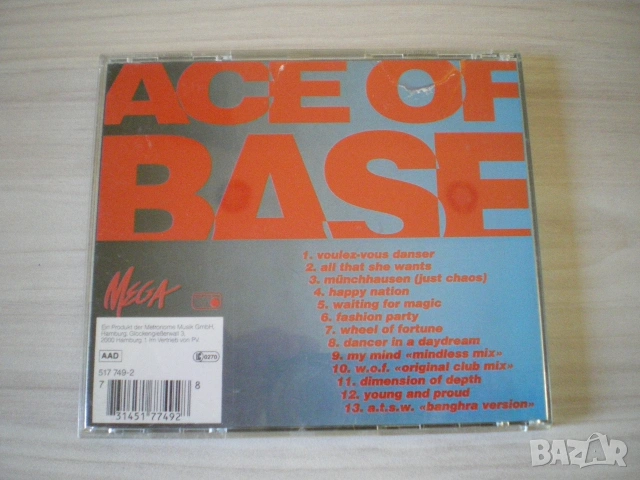 Ace Of Base ‎– Happy Nation 1993 CD, Album, Stereo, снимка 3 - CD дискове - 55223719