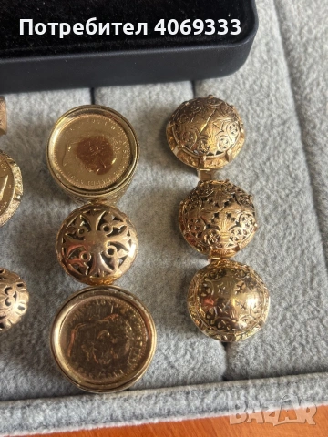 Златни Руски и Български стари изработки от 14 к злато