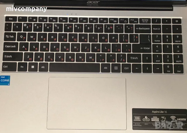 Лаптоп Acer Aspire Lite 16 AL16-54P-34FS !!! Гаранция НОВ !!!, снимка 3 - Лаптопи за дома - 55545611