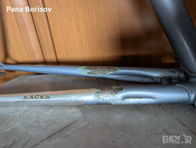 Ретро Шосеен Frameset/Рамка Olmo Comtetetion, снимка 7 - Части за велосипеди - 55257656