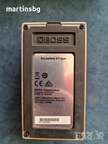 Boss DS-1 дисторшън за китара, снимка 3 - Китари - 54104564