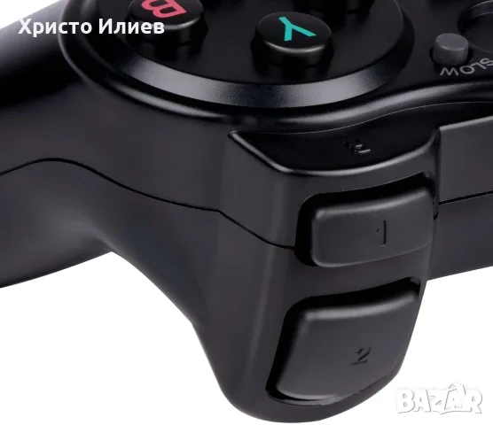 Геймпад джойстик контролер USB No Fear черен, снимка 3 - Джойстици и геймпадове - 55671979