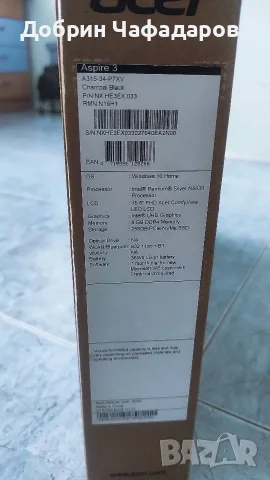 Acer Aspire3 A315-34-P7XV, снимка 4 - Лаптопи за дома - 55346812