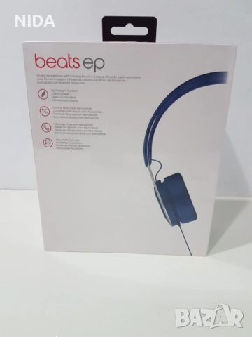 Слушалки Beats by Dr. Dre Ep On-Ear - Сини - НОВИ - ФАБРИЧНАО ЗАПЕЧАТАНИ!, снимка 5 - Слушалки и портативни колонки - 54819060
