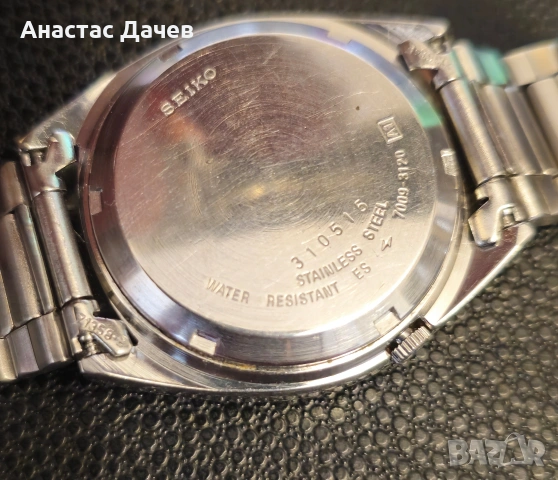Винтидж часовник SEIKO 5, снимка 3 - Мъжки - 55136664