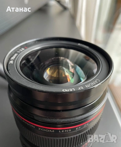 Обектив Canon EF 24-70L f2.8, снимка 4 - Обективи и филтри - 54881498
