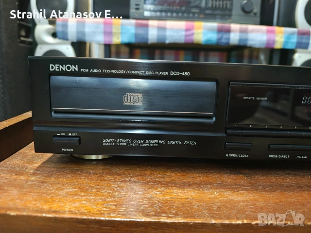 Denon DCD-480 Сиди Плеър, снимка 5 - Декове - 54993174