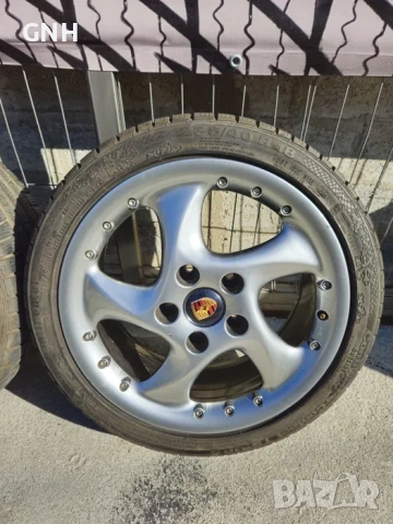 Джанти eMotion Wheels 18цола 5х130 8j et52 на 10j et60 Porsche, снимка 5 - Гуми и джанти - 54576569