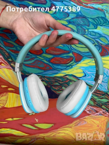 Rapoo S700 Bluetooth слушалки – Отлично състояние + кабели и калъф, снимка 2 - Bluetooth слушалки - 53949775