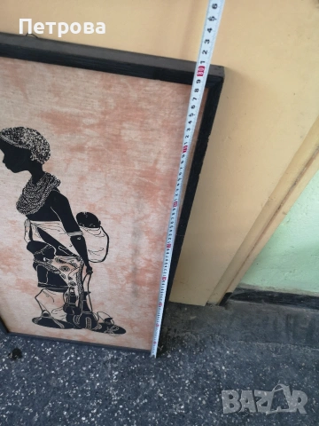 2 африкански картини върху платно. , снимка 6 - Картини - 54063257