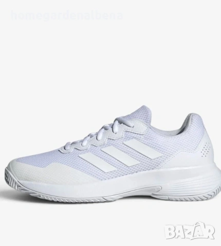 Adidas Gamecourt 2.0 тенис обувки унисекс бели 40 41 42 43 44 45 46, снимка 3 - Маратонки - 54648769