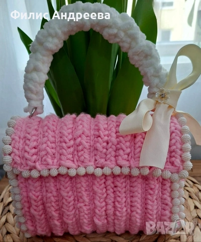 Ръчно изработени дамски чанти ✨, снимка 4 - Чанти - 53949324