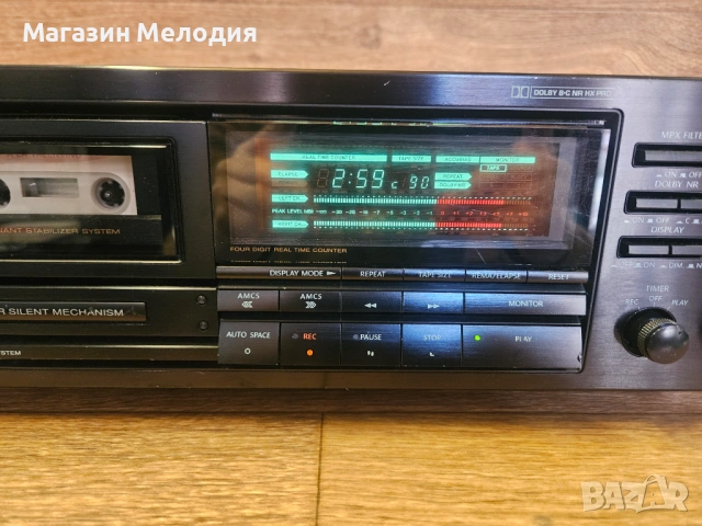 Касетен дек Onkyo Integra TA-2760 – Триглав аудиофилски шедьовър от „Златната ера“ на касетните деко, снимка 5 - Декове - 53994495