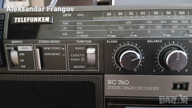 TELEFUNKEN RC 760 , снимка 5 - Радиокасетофони, транзистори - 54775858